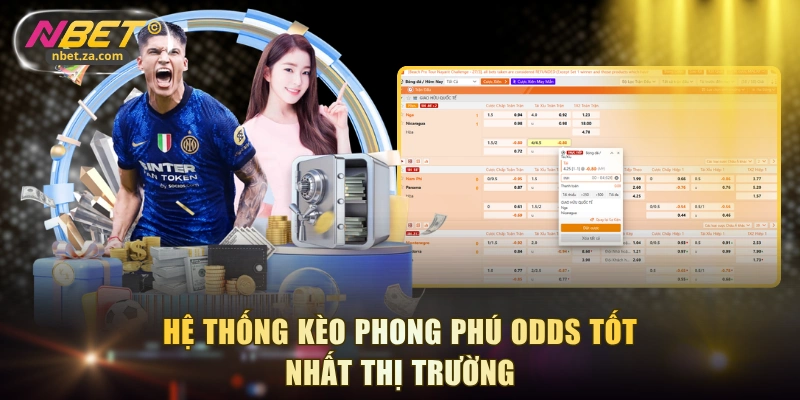 Hệ thống kèo phong phú odds tốt nhất thị trường