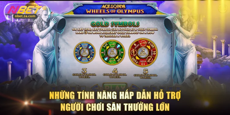 Những tính năng hấp dẫn hỗ trợ người chơi săn thưởng lớn