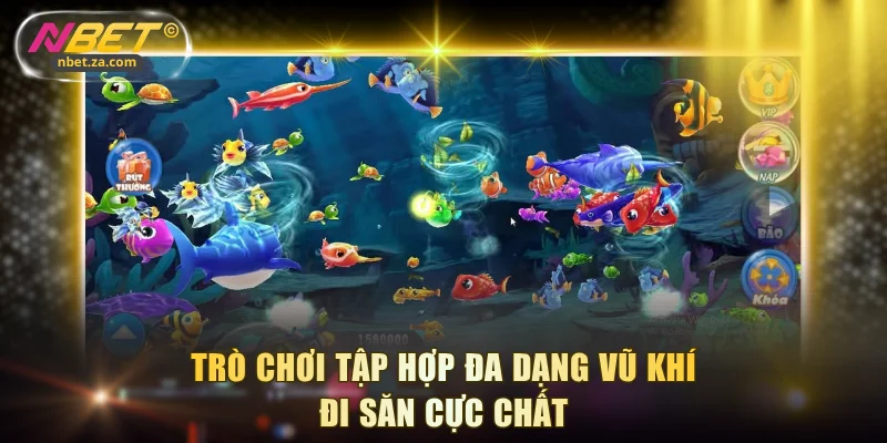 Trò chơi tập hợp đa dạng vũ khí đi săn cực chất